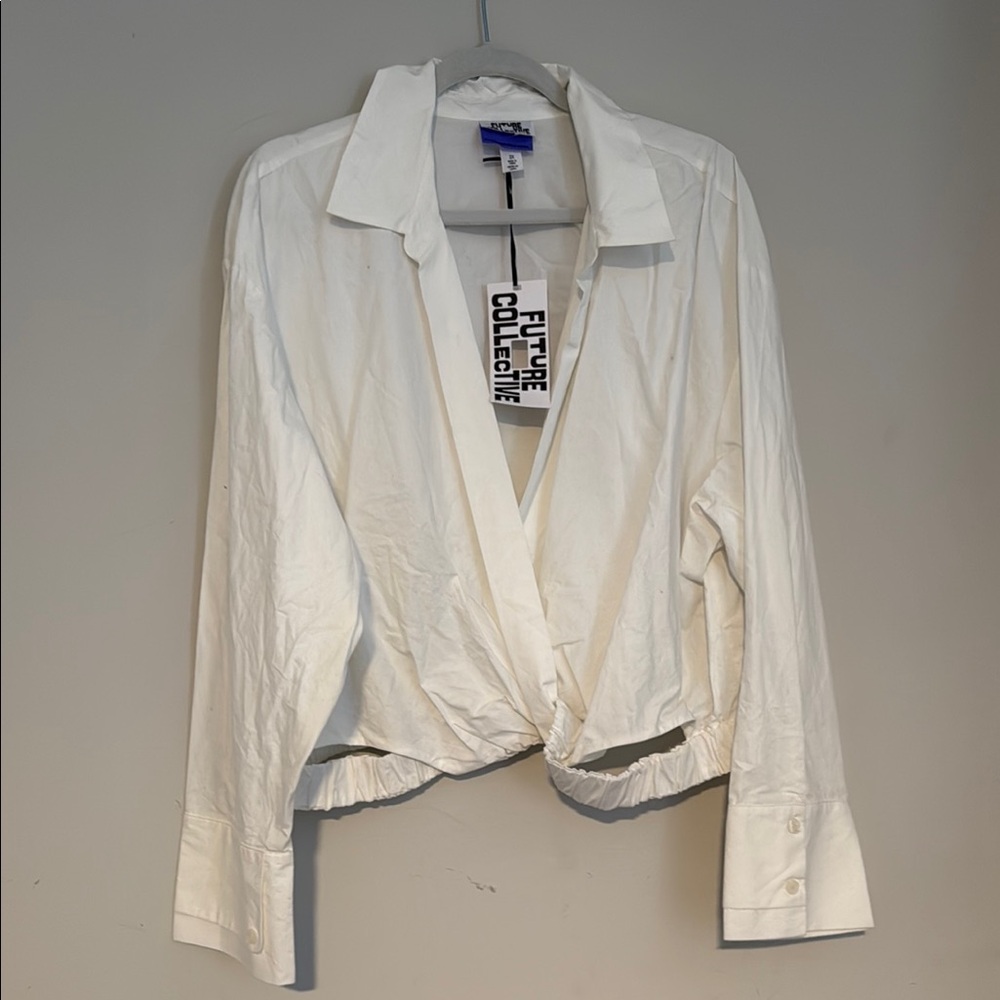 Women's Elegant White Blouse